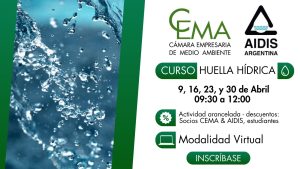 Curso Huella Hídrica CEMA - AIDIS