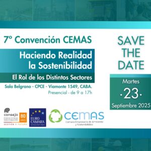 Save The Date 7º Convención CEMAS - 2025