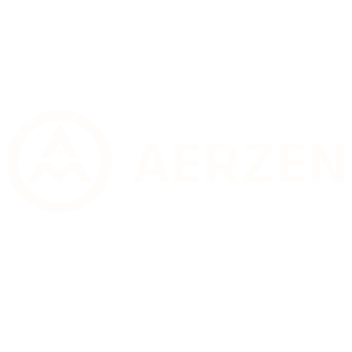 Logo AERZEN BLANCO