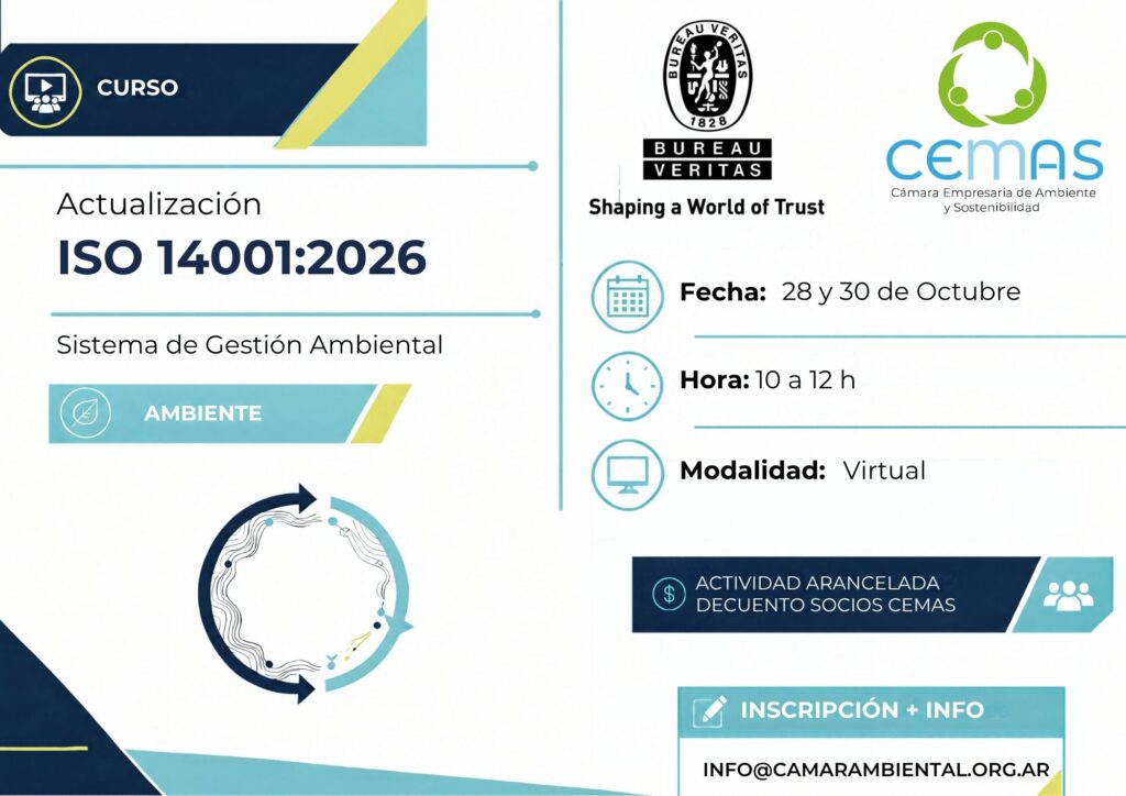 Flyer Curso ISO - CEMAS - Bureau Veritas
